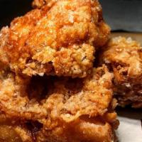 Chicken Karaage With Honey Truffle · Japanese deep-fried chicken.