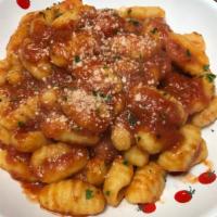 Gnocchi With Sauce · 7 inch.