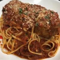 Pasta With Meatball (2) · 7 inch.