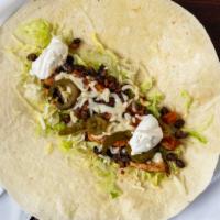 W3-Grilled Chicken Wrap · with mozzarella cheese, lettuce, sour cream, black beans, salsa, hot peppers.