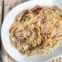 Roast Pork Mei Fun · Rice noodle.