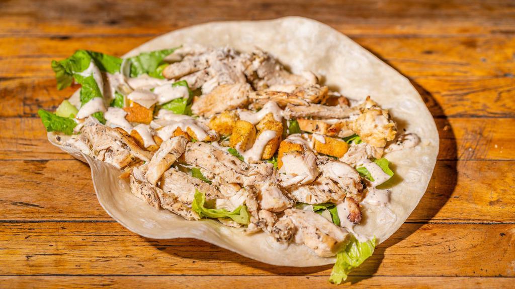Grilled Chicken Caesar Wrap · 