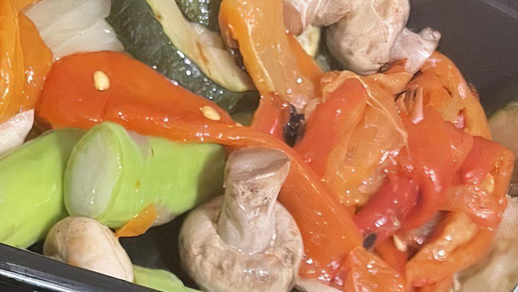 Roasted Vegetables  · (zucchini, asparagus, pepper).