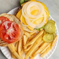 Vegetable Burger · 