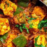 Kadai Paneer · Kadai Panner is Indian cottage cheese cooked in onion, green pepper, tomato gravy with India...