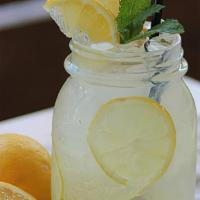 Yuzu Lemonade · In-house made lemonade with yuzu (citrus). 12 oz bottle.