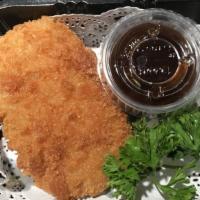 Curry Croquette (1Pc) / カレーコロッケ  · Curry flavored deep fried mashed potato.