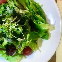  Seaweed Salad / 海藻サラダ · Seaweed, Mix Salad, Cherry Tomato, Radish sprouts and sesame seeds. Classic Japanese style s...