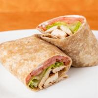 Classic Chicken · Grilled chicken, lettuce, tomato, low fat Mayo, salt and pepper.