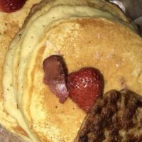 Pancakes, 2 Eggs · 