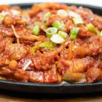 Spicy Bbq Pork · marinated chili paste sauce by korean style flavor