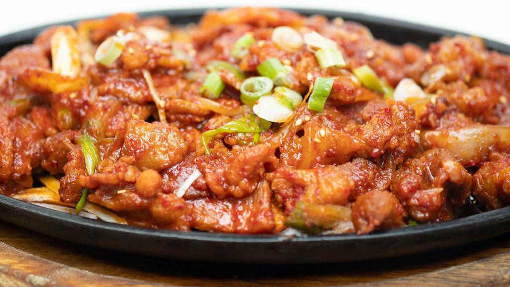 Spicy Bbq Pork · marinated chili paste sauce by korean style flavor