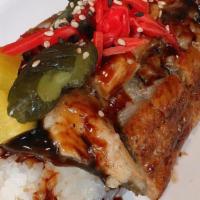 Unagi Don · Served with soup or salad.