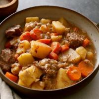 Stewed Beef Dinner · Stew beef slowly cooked to perfection, this is like oxtails without the bones.