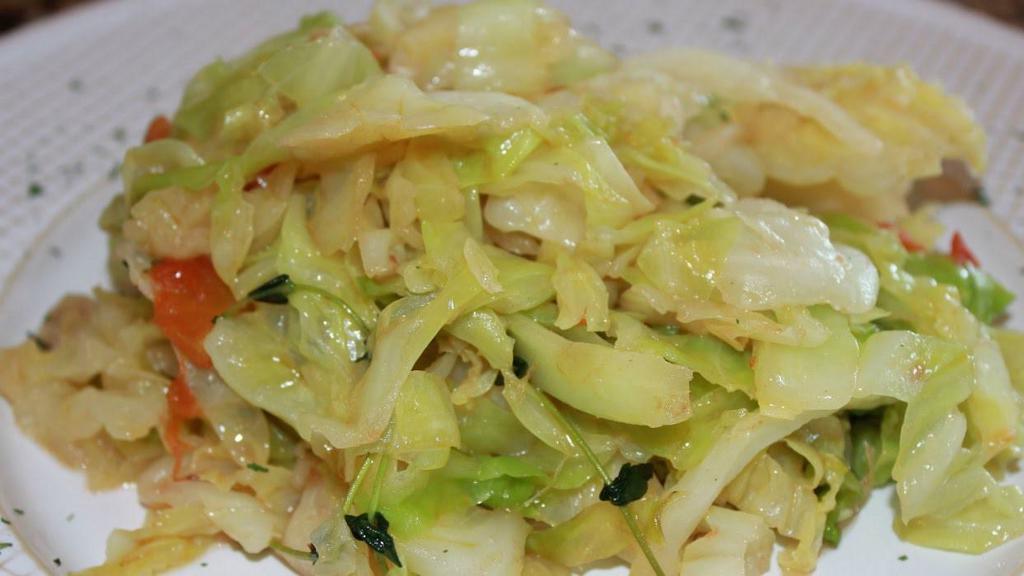 Steamed Cabbage · 