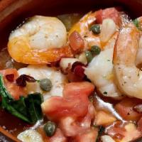 Shrimp Scampi · GAMBERI e AGLIO e OLIO	
Shrimp Scampi, Garlic, Olive Oil