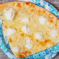 White Slice · A blend of Mozzarella, Muenster and Ricotta cheeses.
