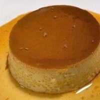 Flan Casero · Our very own creme caramel, the way
Abuela caridad made it.