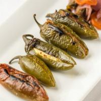 Stuffed Jalapenos Rellenos · Cheese or chunky peanut butter.