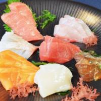 Sashimi Set · An assortment of 7 different kind of Sashimi