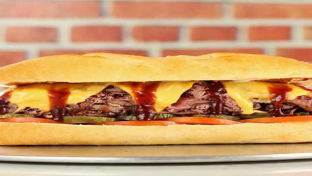 The Hot Roast Beef And Cheddar Sandwich · 