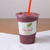 Summer Bliss Smoothie · Raspberry, peach and orange juice.