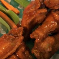 8 Piece Wings
 · includes Blue Cheese.