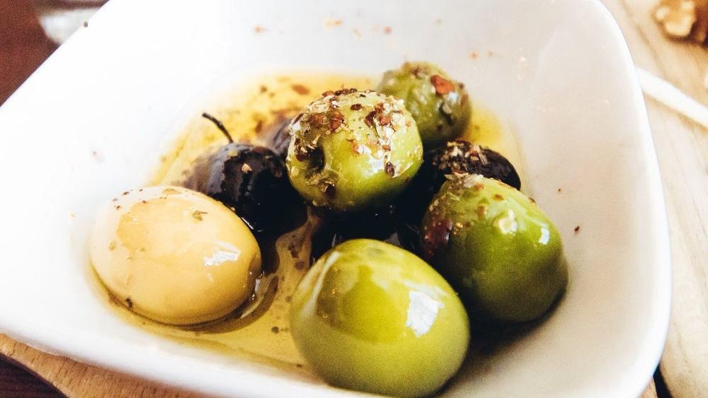 Mixed Marinated Olives · 