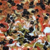 Large Sicilian Pizza · Add your own toppings.