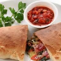 Calzone · Create your own. Includes mozzarella, add each for additional charge. Limit five items.