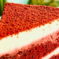 Red Velvet Cake (Sliced) · 