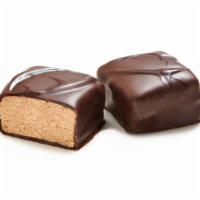 Halva Chocolate Square · One pound. Allergy information: contains tree nuts, peanuts, wheat, eggs and soy.