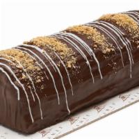 Truffle Halva Chocolate Log In Gift Box, Kosher · Treat your friends to this delicate truffle topped with our signature fresh halva and embell...