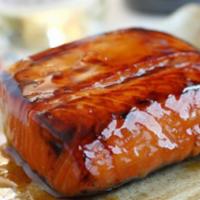 Grilled Salmon Teriyaki · 