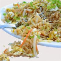 C11 Egg Fried Rice · Veg fried rice with scrambled egg