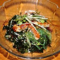Mixed Seaweed With Eel And Vinegar Sauce · 