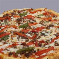 Calabria’S Steak · Angus beef, onions, peppers, mushrooms.