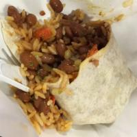 Bean & Cheese Burrito · Vegetarian. Black or pinto beans with shredded Jack cheese.