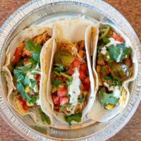 Tacos · Single taco- choose a crunchy or soft taco Filled to the brim with zesty southwest flavors.