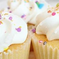 Vanilla Cupcake · Classic cupcakes decorated with buttercream!.