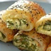 Spinach Roll · Add extra toppings for an additional charge. Roll stuffed with spinach and mozzarella.