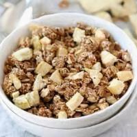 Oats With Granola Cinnamon And Apples · 