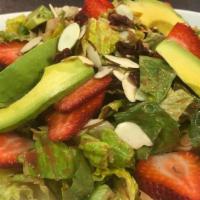 Fresh Garden Salad · Lettuce, fresh garden tomatoes, carrots, onions, and green peppers. Your choice of dressing ...