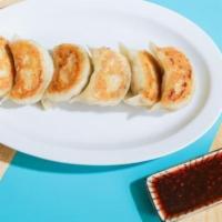 Mimi Cheng Dumplings · Our signature dumpling! Organic chicken, farm fresh zucchini, delicious scallions, freshly g...