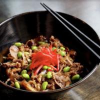 Gyu Don.. · Beef rice bowl. literally 