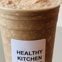 Peanut Butter Cup Smoothie · Natural peanut butter and chocolate whey protein with your. choice of milk.