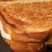 Provolone Grilled Cheese Sandwich · Delicious sandwich made with Provolone cheese, and customer's choice of bread. Topped with b...