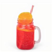 Citrus Sunshine Juice · Fresh squeezed pink grapefruit and oranges.