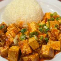 Spicy Tofu With Rice · 