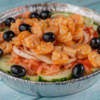 Shrimp Salad · Shellfish salad.